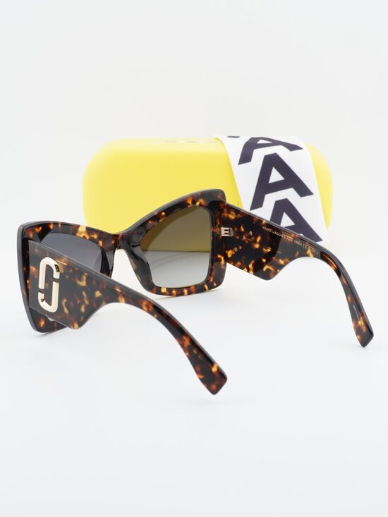 Marc Jacobs MARC 761/S 0086 9O Butterfly Sunglasses - Havana / Grey main image 8